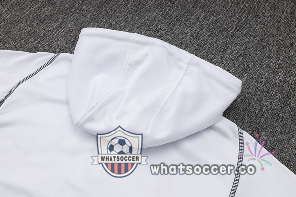 Tracksuit - Hooded Sweatshirt Manchester United White 2024-2025