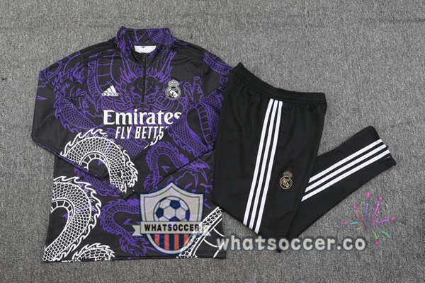 Tracksuit Real Madrid Purple 2024-2025