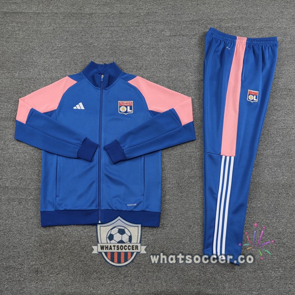 Training Jacket Olympique Lyonnais Blue 2024-2025