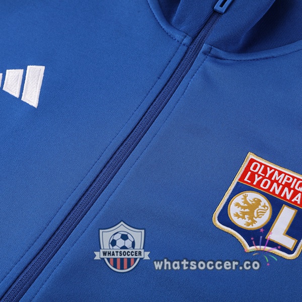 Training Jacket Olympique Lyonnais Blue 2024-2025