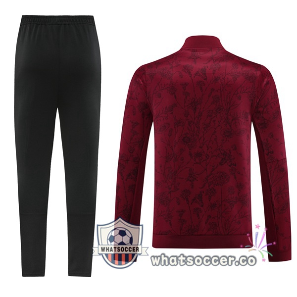 Training Jacket Bayern Munich Red 2024-2025