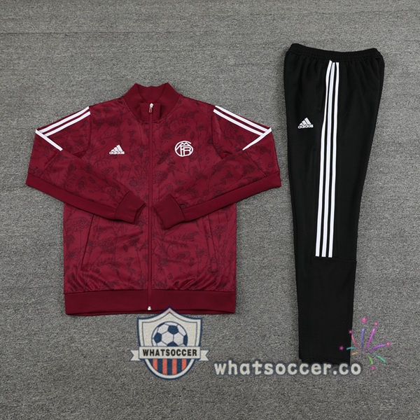 Training Jacket Bayern Munich Red 2024-2025