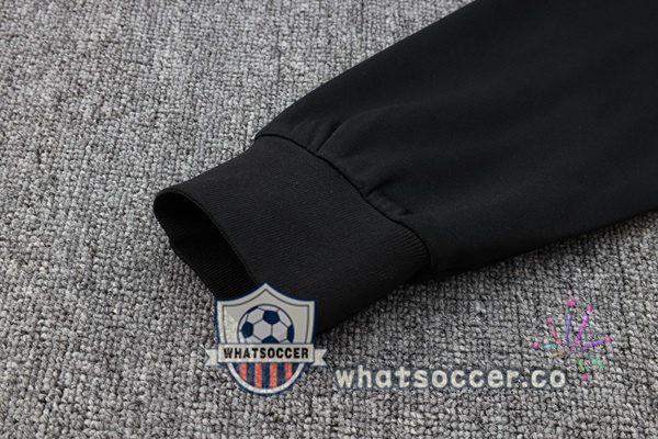 Tracksuit - Hooded Sweatshirt Olympique de Marseille Black 2024-2025