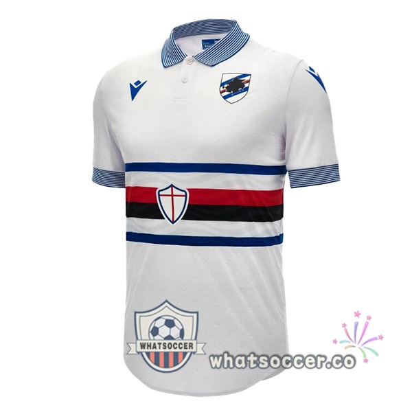 UC Sampdoria Away Soccer Jerseys White 2023-2024