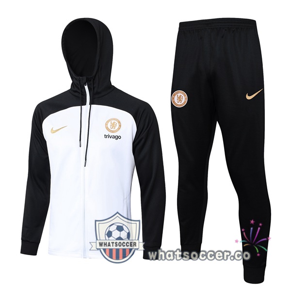 Tracksuit - Windbreaker FC Chelsea Black White 2024-2025