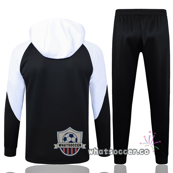 Tracksuit - Hooded Sweatshirt FC Chelsea Black White 2024-2025