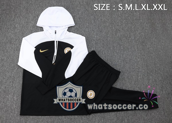 Tracksuit - Hooded Sweatshirt FC Chelsea Black White 2024-2025