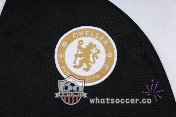 Tracksuit - Hooded Sweatshirt FC Chelsea Black White 2024-2025