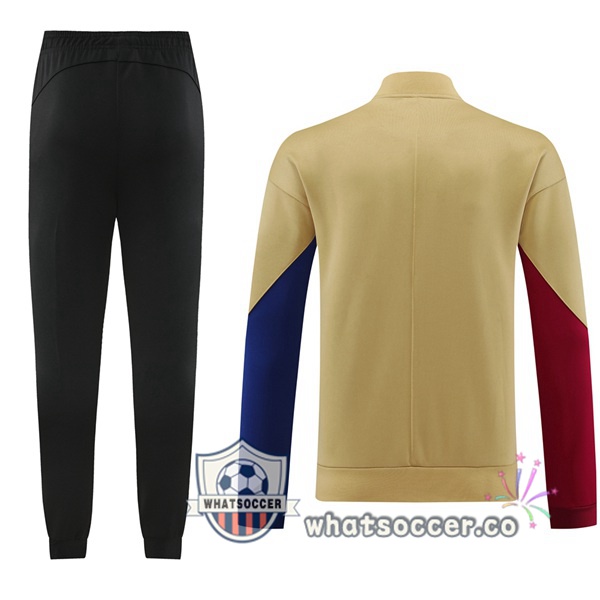 Training Jacket FC Barcelona Yellow 2024-2025