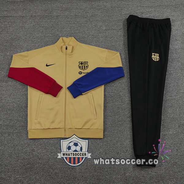 Training Jacket FC Barcelona Yellow 2024-2025