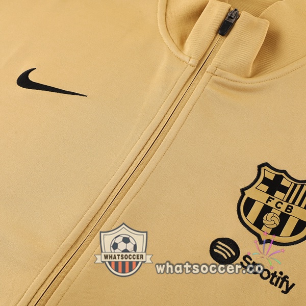 Training Jacket FC Barcelona Yellow 2024-2025