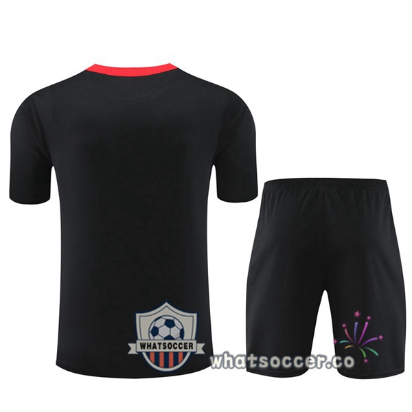 Portugal Training T-Shirts + Shorts Black 2024-2025