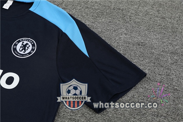 FC Chelsea Training T-Shirts + Shorts Blue Royal 2024-2025