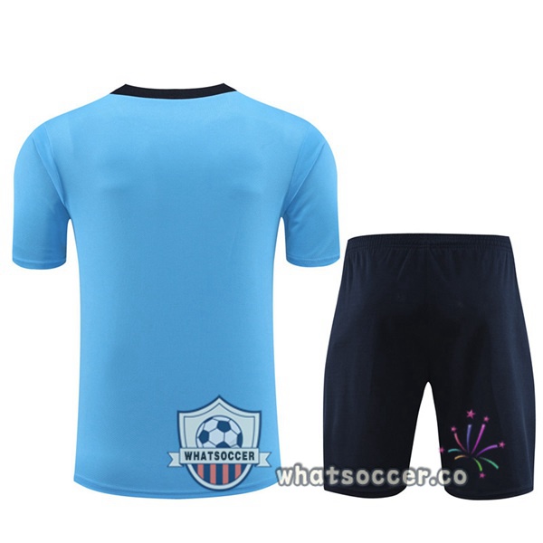 FC Chelsea Training T-Shirts + Shorts Blue 2024-2025