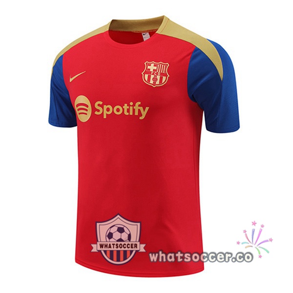 FC Barcelona Training T-Shirts Red 2024-2025