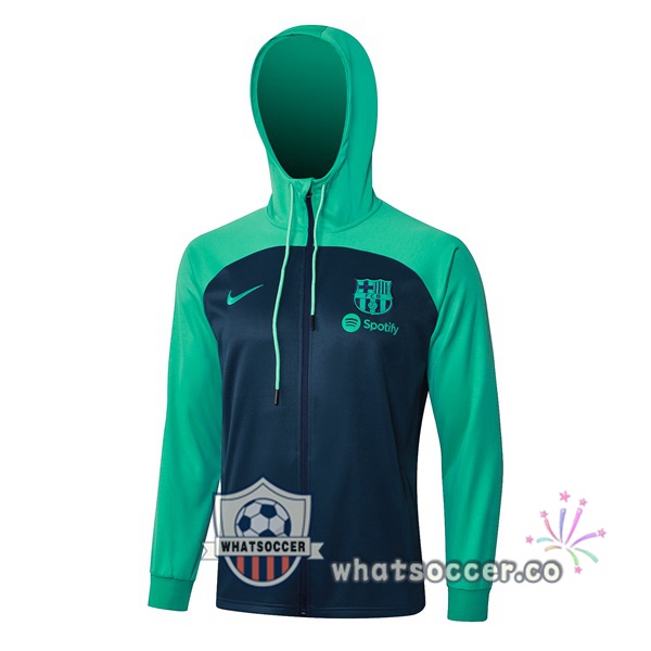 Windbreaker FC Barcelona Green 2024-2025