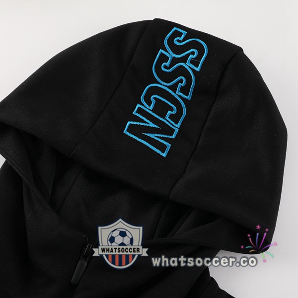 Tracksuit - Windbreaker SSC Napoli Black 2024-2025