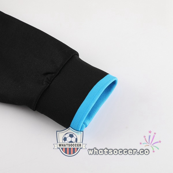 Tracksuit - Windbreaker SSC Napoli Black 2024-2025