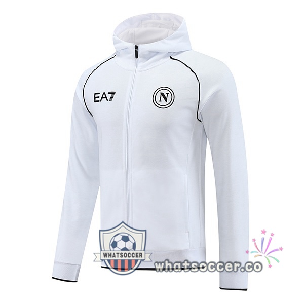 Windbreaker SSC Napoli White 2024-2025