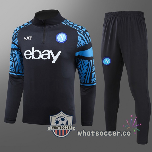 Tracksuit SSC Napoli Kids Blue Royal 2024-2025