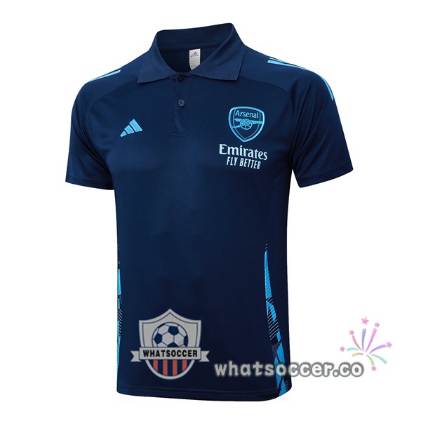 Training Polo Arsenal Blue Royal 2024-2025