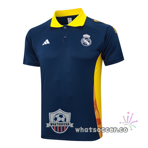 Training Polo Real Madrid Blue Royal 2024-2025