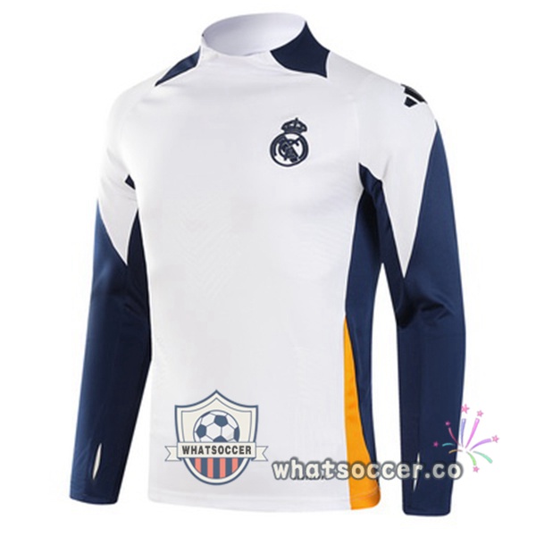 Soccer Sweater Real Madrid White 2024-2025
