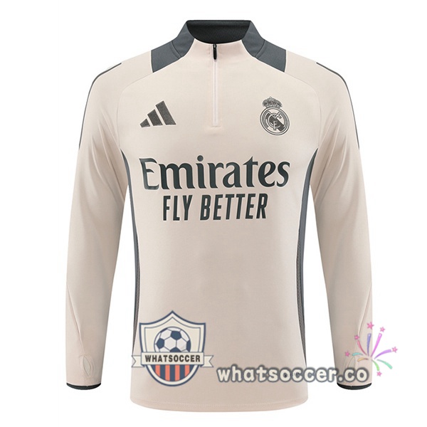 Soccer Sweater Real Madrid Gray 2024-2025