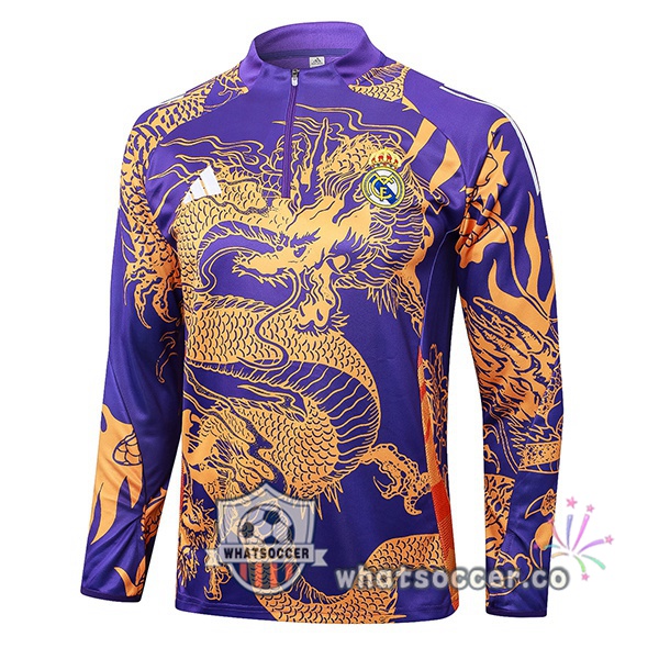 Soccer Sweater Real Madrid Purple 2024-2025