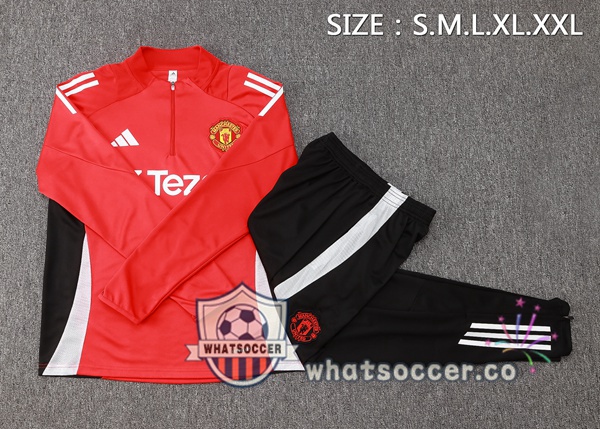 Tracksuit Manchester United Red 2024-2025
