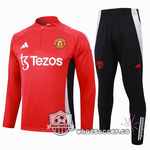 Tracksuit Manchester United Red 2024-2025