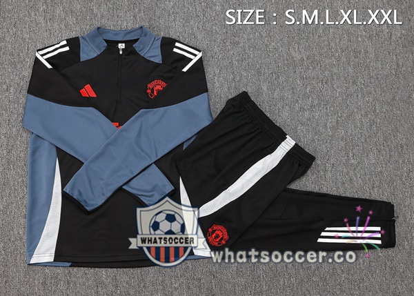 Tracksuit Manchester United Black 2024-2025