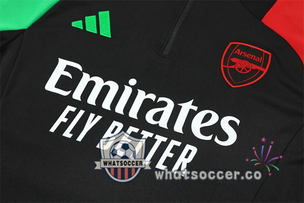 Tracksuit Arsenal Black Green Red 2024-2025