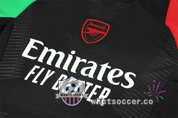 Tracksuit Arsenal Black Green Red 2024-2025