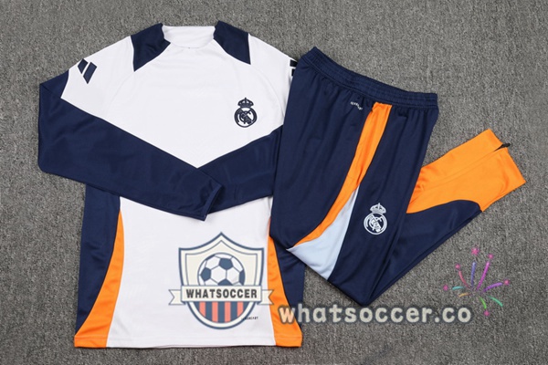 Tracksuit Real Madrid White 2024-2025