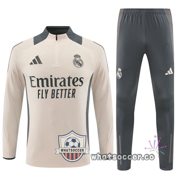 Tracksuit Real Madrid Gray 2024-2025