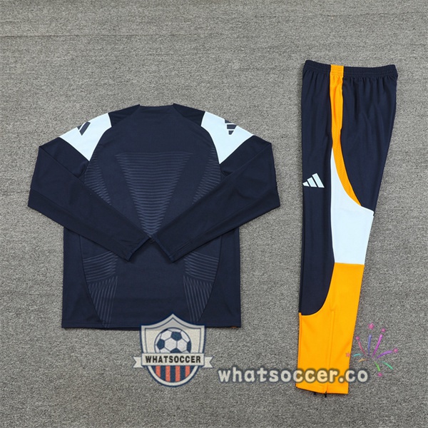 Tracksuit Real Madrid Blue Royal 2024-2025