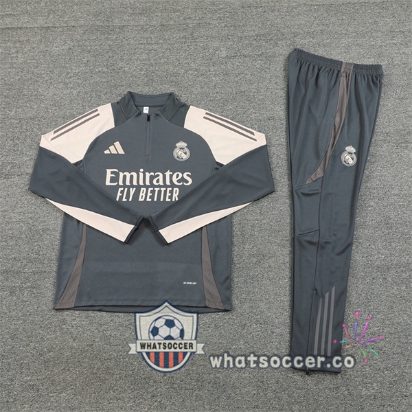 Tracksuit Real Madrid Gray 2024-2025