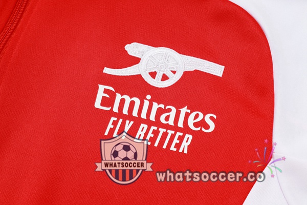 Training Jacket Arsenal Red White 2024-2025