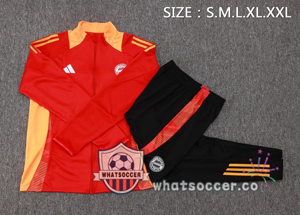 Training Jacket Bayern Munich Red 2024-2025