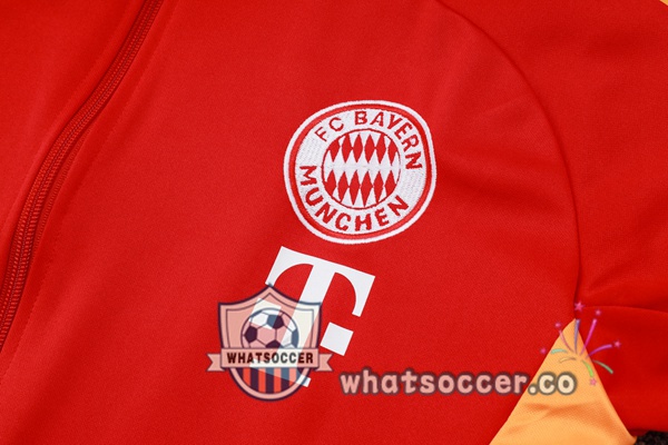 Training Jacket Bayern Munich Red 2024-2025