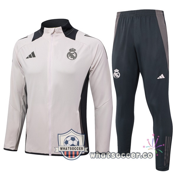 Training Jacket Real Madrid Gray 2024-2025