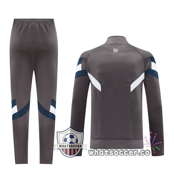 Training Jacket Real Madrid Gray 2024-2025