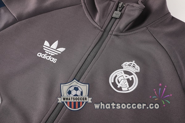 Training Jacket Real Madrid Gray 2024-2025