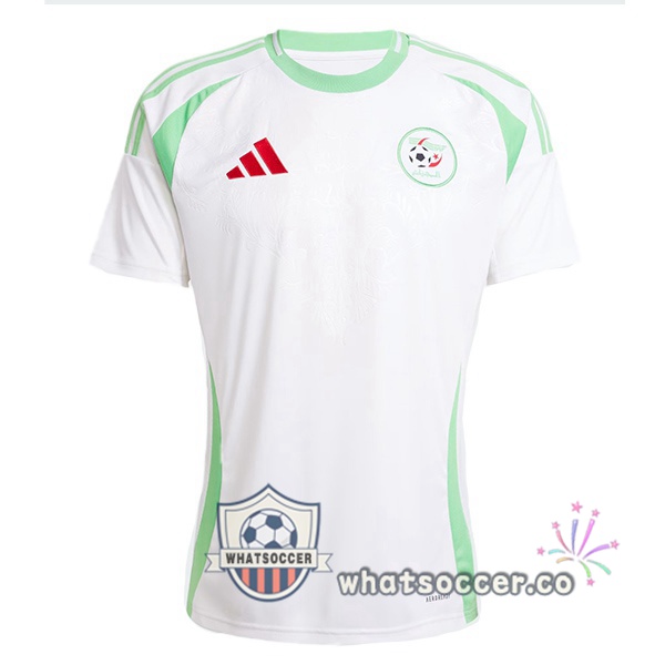 Algeria Home Soccer Jerseys White 2024-2025