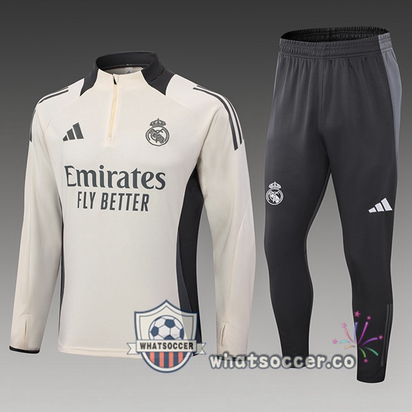Tracksuit Real Madrid Kids Yellow 2024-2025