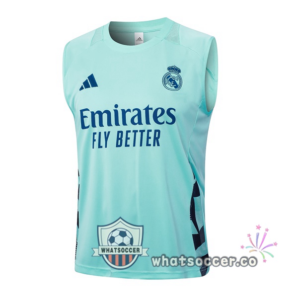 Real Madrid Soccer Vest Green 2024-2025