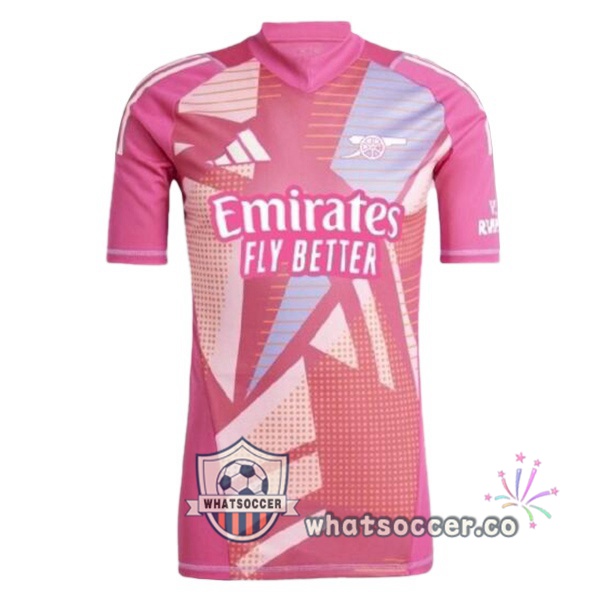 Arsenal Goalkeeper Soccer Jerseys Rose 2024-2025