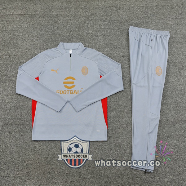 Tracksuit AC Milan Gray 2024-2025