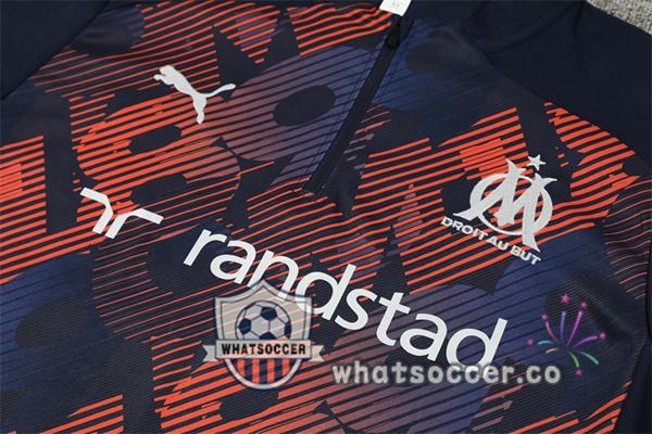 Tracksuit Olympique de Marseille Blue Royal 2024-2025